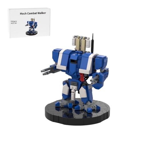 RCARTOYRTR Mech Bausatz, 592 Teile Mech Warrior Bausteine, Kreative Geschenke und Spielzeug für Erwachsene und Teens RCARTOYRTR Mech Bausatz, 592 Teile Mech Warrior Bausteine, Kreative Geschenke und Spielzeug für Erwachsene und Teens von RCARTOYRTR