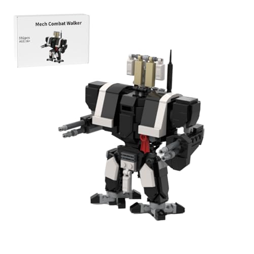 RCARTOYRTR Mech Bausatz, 592 Teile Mech Warrior Bausteine, Kreative Geschenke und Spielzeug für Erwachsene und Teens RCARTOYRTR Mech Bausatz, 592 Teile Mech Warrior Bausteine, Kreative Geschenke und Spielzeug für Erwachsene und Teens von RCARTOYRTR