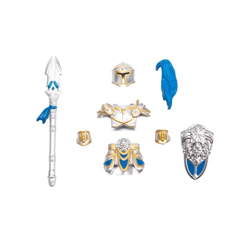 RCARTOYRTR Mittelalterlich Ritter Rüstung Waffen Bausteine Set, Militär Bauklötze Spielzeug Set, Modular Building Geschenk für Erwachsene - 8 Stück RCARTOYRTR Mittelalterlich Ritter Rüstung Waffen Bausteine Set, Militär Bauklötze Spielzeug Set, Modular Building Geschenk für Erwachsene - 8 Stück von RCARTOYRTR