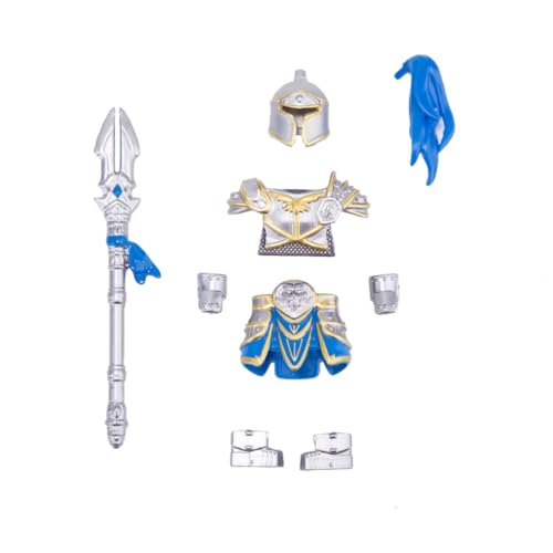 RCARTOYRTR Mittelalterlich Ritter Rüstung Waffen Bausteine Set, Militär Bauklötze Spielzeug Set, Modular Building Geschenk für Erwachsene - 9 Stück RCARTOYRTR Mittelalterlich Ritter Rüstung Waffen Bausteine Set, Militär Bauklötze Spielzeug Set, Modular Building Geschenk für Erwachsene - 9 Stück von RCARTOYRTR