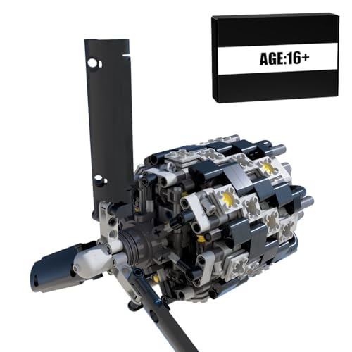 RCARTOYRTR Motor Modell Klemmbausteine, 28-Cylinder Stern Radial Motor Bausteine Modell Entworfen von WPNGLS, Engine Bausteine Spielzeug und Geschenke für Erwachsene - 601 Teile MOC-154948 RCARTOYRTR Motor Modell Klemmbausteine, 28-Cylinder Stern Radial Motor Bausteine Modell Entworfen von WPNGLS, Engine Bausteine Spielzeug und Geschenke für Erwachsene - 601 Teile MOC-154948 von RCARTOYRTR