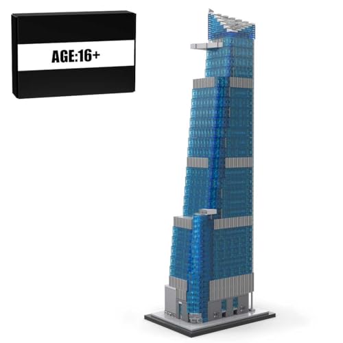 RCARTOYRTR New York Wahrzeichen Skylines Baukasten, 1:800 Weltberühmtes Gebäude Haus Klemmbausteine Entworfen von SPBrix, Modular Building Geschenk für Erwachsene - 3088 Teile MOC-183374 RCARTOYRTR New York Wahrzeichen Skylines Baukasten, 1:800 Weltberühmtes Gebäude Haus Klemmbausteine Entworfen von SPBrix, Modular Building Geschenk für Erwachsene - 3088 Teile MOC-183374 von RCARTOYRTR