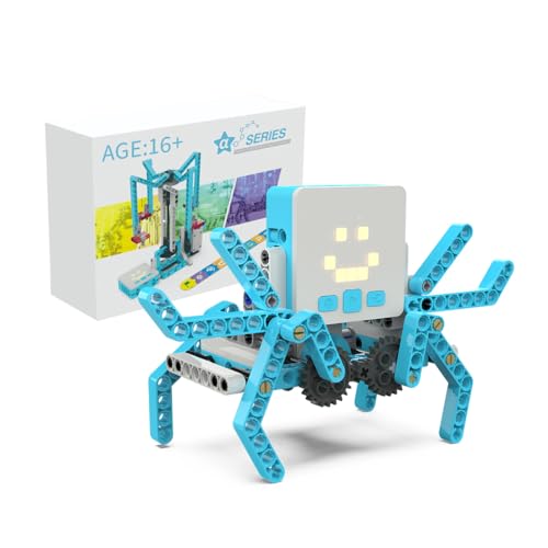 RCARTOYRTR Programmierbarer Roboter Alpha-Set A Klemmbausteine mit 16 Kursen für Kinder, Projektbasiertes Lernen Lehrplan, STEM Spielzeug und Geschenk für ab 6 Jahre RCARTOYRTR Programmierbarer Roboter Alpha-Set A Klemmbausteine mit 16 Kursen für Kinder, Projektbasiertes Lernen Lehrplan, STEM Spielzeug und Geschenk für ab 6 Jahre von RCARTOYRTR