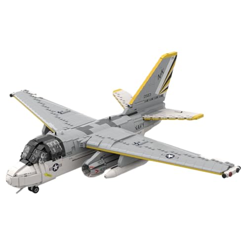 RCARTOYRTR S-3 Viking Flugzeuge klemmbausteine, 1:35 Militärflugzeuge Bausteine zur U-Boot-Bekämpfung, Modular Building Geschenk für Erwachsene - 2092 Stück RCARTOYRTR S-3 Viking Flugzeuge klemmbausteine, 1:35 Militärflugzeuge Bausteine zur U-Boot-Bekämpfung, Modular Building Geschenk für Erwachsene - 2092 Stück von RCARTOYRTR