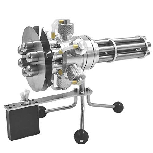 RCARTOYRTR Stirling Engine Modell, Sechs Zylinder Metall Rotierende Stirling Engine Modellbausatz Physikalische Wissenschaft Bildung Kit Geschenk für Erwachsene RCARTOYRTR Stirling Engine Modell, Sechs Zylinder Metall Rotierende Stirling Engine Modellbausatz Physikalische Wissenschaft Bildung Kit Geschenk für Erwachsene von RCARTOYRTR