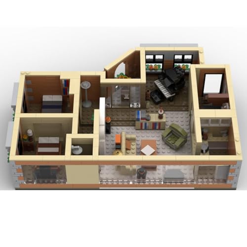 RCARTOYRTR Straßenszene Klemmbausteine, 990 Stück Straßenbausatz, Kreatives Modular Building Spielzeug und Geschenk für Erwachsene Jugendliche RCARTOYRTR Straßenszene Klemmbausteine, 990 Stück Straßenbausatz, Kreatives Modular Building Spielzeug und Geschenk für Erwachsene Jugendliche von RCARTOYRTR