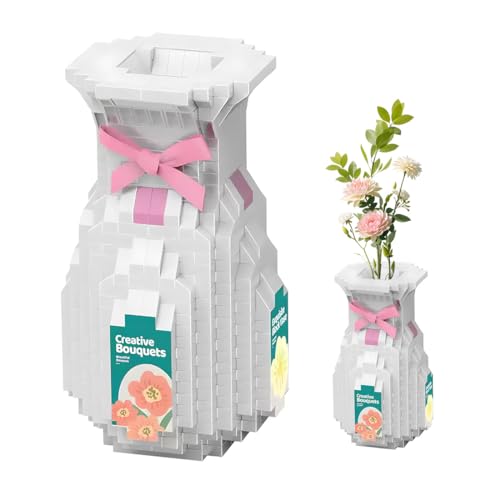 RCARTOYRTR Vase Bausteine für Botanicals Lotusblumen, 598 Teile Vasen for Blumenstrauß, Kreatives Bauset für Erwachsene, DIY Botanik-Kollektion Hausdeko Geschenk 40647 RCARTOYRTR Vase Bausteine für Botanicals Lotusblumen, 598 Teile Vasen for Blumenstrauß, Kreatives Bauset für Erwachsene, DIY Botanik-Kollektion Hausdeko Geschenk 40647 von RCARTOYRTR