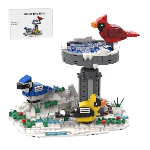 RCARTOYRTR Vogel Bausteine Set, Pädagogisches Baukasten Tier-Spielzeug, Vogel-Modell fürs Wohnzimmer oder BüRo Entworfen von SKABRAM, VöGel Modellbausatz für Erwachsene - 500 Teile RCARTOYRTR Vogel Bausteine Set, Pädagogisches Baukasten Tier-Spielzeug, Vogel-Modell fürs Wohnzimmer oder BüRo Entworfen von SKABRAM, VöGel Modellbausatz für Erwachsene - 500 Teile von RCARTOYRTR
