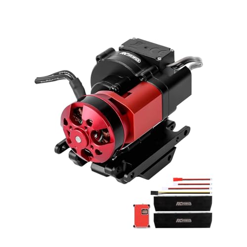 RCAWD 2204 2800KV Brushless Motor Getriebe 2-Gang Brushless Getriebe Kit mit 30A Brushless ESC Pedalen für 1/18 Traxxas TRX4M Upgrades Part RCAWD 2204 2800KV Brushless Motor Getriebe 2-Gang Brushless Getriebe Kit mit 30A Brushless ESC Pedalen für 1/18 Traxxas TRX4M Upgrades Part von RCAWD
