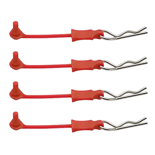 RCAWD Körper-Clip-Halterungen & Körper-Clips Karosserie Clip Halter für 1/10 ARRMA 3S & Mega Vorteks Senton Granit Big Rock Typhon etc. Upgraded Teile- 4 Stück/Set Rot RCAWD Körper-Clip-Halterungen & Körper-Clips Karosserie Clip Halter für 1/10 ARRMA 3S & Mega Vorteks Senton Granit Big Rock Typhon etc. Upgraded Teile- 4 Stück/Set Rot von RCAWD