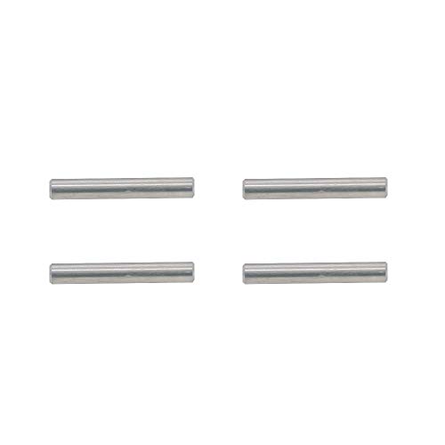 RCAWD Scharnierstift 2,5x16,8mm für Arrma 6s Notorious Kraton Outcast Typhon Talion Infraction Limitless Felony Upgraded Parts 4pcs (Silber) von RCAWD