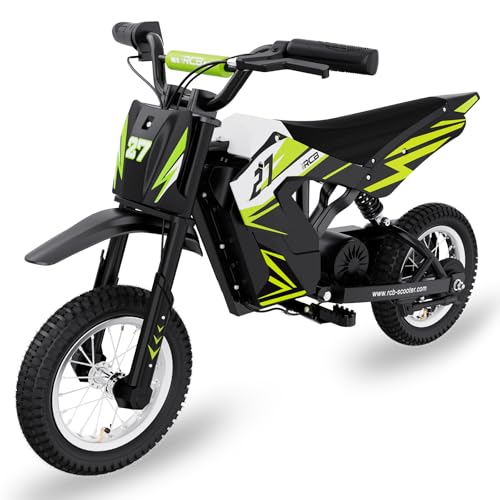 RCB TECH R9X Elektro Motorrad Kinder, Elektromotorrad mit Leistungsstarker Motor, 3 Geschwindigkeitsmodus, Max 25km/h,Reichweite 15KM, 12 Zoll Luftreifen, Moto Crossbike Kinder ab 3-12Jahren RCB TECH R9X Elektro Motorrad Kinder, Elektromotorrad mit Leistungsstarker Motor, 3 Geschwindigkeitsmodus, Max 25km/h,Reichweite 15KM, 12 Zoll Luftreifen, Moto Crossbike Kinder ab 3-12Jahren von RCB TECH