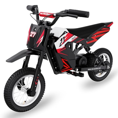 RCB TECH R9X Elektro Motorrad Kinder, Elektromotorrad mit Leistungsstarker Motor, 3 Geschwindigkeitsmodus, Max 25km/h,Reichweite 15KM, 12 Zoll Luftreifen, Moto Crossbike Kinder ab 3-12Jahren RCB TECH R9X Elektro Motorrad Kinder, Elektromotorrad mit Leistungsstarker Motor, 3 Geschwindigkeitsmodus, Max 25km/h,Reichweite 15KM, 12 Zoll Luftreifen, Moto Crossbike Kinder ab 3-12Jahren von RCB TECH