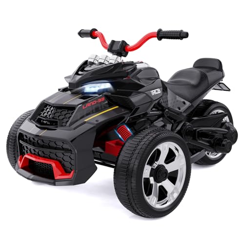 RCB 12V Elektro Motorrad Kinder, 2 Motoren & 12 Zoll Elektro-Dirt-Bike 3/8 km/h Geschwindigkeitsmodi, Multi-Musik, USB-Anschluss, Best Kinder-Motorrad Auto für 3-8 Jährige RCB 12V Elektro Motorrad Kinder, 2 Motoren & 12 Zoll Elektro-Dirt-Bike 3/8 km/h Geschwindigkeitsmodi, Multi-Musik, USB-Anschluss, Best Kinder-Motorrad Auto für 3-8 Jährige von RCB