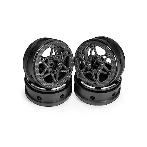 RCBOYZ 4PCS 1,9 Beadlock Felge Leichte Kohlefaser Felgen für 1/10 RC Crawler Cheater Rigs Traxxas TRX4 SCX10 Capra TF2 Element Enduro Zubehör Upgrade RCBOYZ 4PCS 1,9 Beadlock Felge Leichte Kohlefaser Felgen für 1/10 RC Crawler Cheater Rigs Traxxas TRX4 SCX10 Capra TF2 Element Enduro Zubehör Upgrade von RCBOYZ