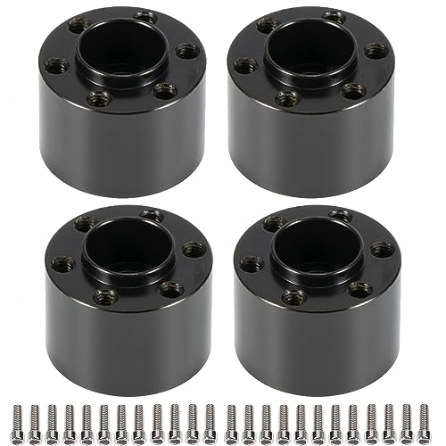 RCBOYZ Brass Weights 12mm Hex Hub Extended Wheel Hex Hubs 136g Counterweight for 1/10 Trx4 Trx6 Axial SCX10 II III Redcat GEN7 GEN8 1.9in 2.2in Wheel Rims Upgrade Parts (4Pcs 15mm) von RCBOYZ