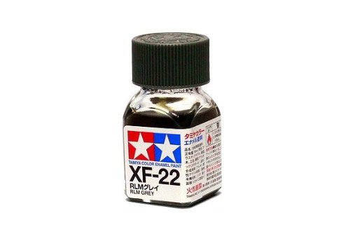 RCECHO® 2x Tamiya Model Color Enamel Paint XF-22 Rlm Grey Net 10ml 80322 CA358 mit RCECHO® Vollversion Apps Ausgabe von RCECHO