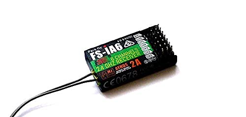 RCECHO® Flysky RC Model FS-iA6 6ch 2.4GHz R/C Hobby Receiver RV151 with 174; Full Version Apps Edition von RCECHO