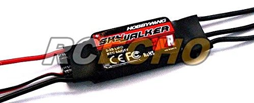 RCECHO® HOBBYWING Skywalker Airplane Helicopter 30A Brushless Speed Controller ESC SL010 with 174; Full Version Apps Edition von RCECHO