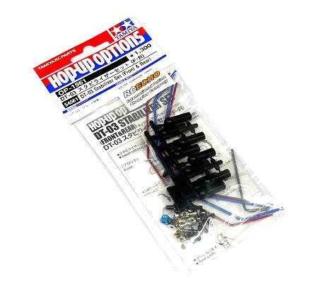RCECHO® Tamiya Hop-Up Options DT-03 Stabilizer Set (Front & Rear) OP-1561 54561 with RCECHO® Full Version Apps Edition von RCECHO