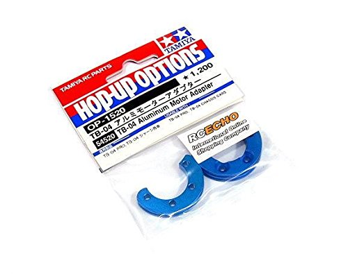 RCECHO® Tamiya Hop-Up Options TB-04 Aluminum Motor Adapter OP-1520 54520 with RCECHO® Full Version Apps Edition von RCECHO