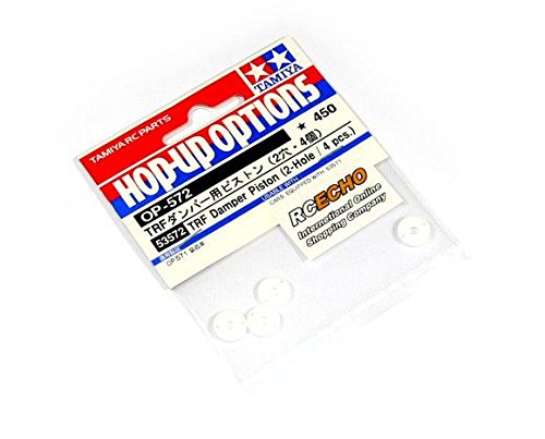 RCECHO® Tamiya Hop-Up Options TRF Damper Pision (2-Hole/4pcs) OP-572 53572 with RCECHO® Full Version Apps Edition von RCECHO