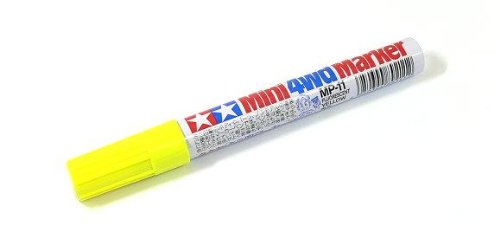 RCECHO® Tamiya Mini 4WD Pro Marker MP-11 Fluorescent Yellow 89211 mit RCECHO® Vollversion Apps Ausgabe von RCECHO