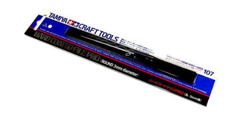 RCECHO® Tamiya Model Craft Tools Hard Coated File Pro (Round 3mm Diameter) 74107 Avec 174; Version Complète Apps Édition von RCECHO