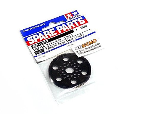 RCECHO® Tamiya Spare Parts TRF418 Spur Gear (116T) SP-1557 51557 with RCECHO® Full Version Apps Edition von RCECHO