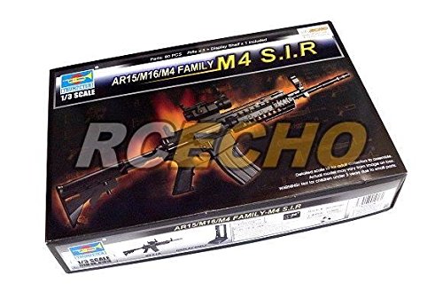 RCECHO® Trumpeter Firearms Model 1/3 AR15/M16/M4 Family M4 S.I.R Scale Hobby 01916 P1916 with 174; Full Version Apps Edition von RCECHO