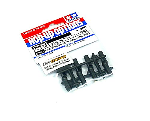 RCECHO Tamiya Hop-Up Options Low Friction 5 mm Ajuster (8 Stück) OP-601 53601 von RCECHO
