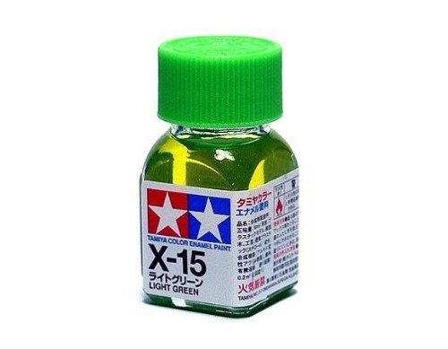 Tamiya Model Color Lackfarbe X-15 Light Green Net 10ml 80015 mit RCECHO Vollversion Apps Ausgabe von RCECHO