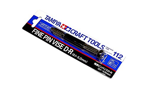 Tamiya Model Craft Tools Fine Pin Vise D-R (0.1-3.2mm) 74112 von RCECHO