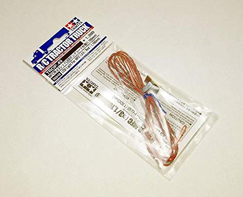 Tamiya RC Modell 1/14 R/C Traktor Truck LED-Licht für MFC 3mm/Rot/1100mm 56549 von RCECHO