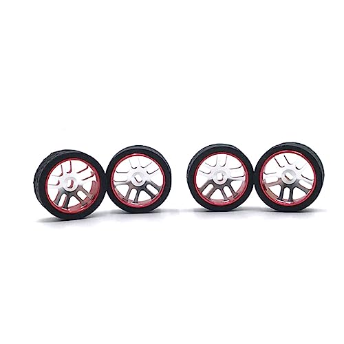 RCGOFOLLOW 4X 1/28 RC Modellauto Rennreifen Metallräder Felgen Ersatzteil Reifen Zubehör Ersatz für WLtoys k969 k979 k989 k999 p929, rot RCGOFOLLOW 4X 1/28 RC Modellauto Rennreifen Metallräder Felgen Ersatzteil Reifen Zubehör Ersatz für WLtoys k969 k979 k989 k999 p929, rot von RCGOFOLLOW