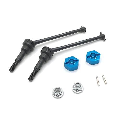 RCGOFOLLOW Vordere CVD Wellenrad Sechskant Adaptermutter für 1/12 Wltoys 12428 12427 12423. Verbessern Sie das Erscheinungsbild des Modells Massives Metall |, Blau RCGOFOLLOW Vordere CVD Wellenrad Sechskant Adaptermutter für 1/12 Wltoys 12428 12427 12423. Verbessern Sie das Erscheinungsbild des Modells Massives Metall |, Blau von RCGOFOLLOW