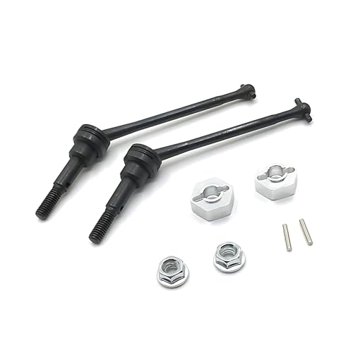 RCGOFOLLOW Vordere CVD Wellenrad Sechskant Adaptermutter für 1/12 Wltoys 12428 12427 12423. Verbessern Sie das Erscheinungsbild des Modells Massives Metall |, Silber RCGOFOLLOW Vordere CVD Wellenrad Sechskant Adaptermutter für 1/12 Wltoys 12428 12427 12423. Verbessern Sie das Erscheinungsbild des Modells Massives Metall |, Silber von RCGOFOLLOW