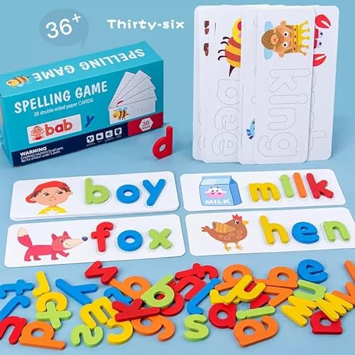 Vorschule ABC Lernen Buchstaben Lernen Lernspiele Montessori Spielzeug Ab 2 3 4 5 6 7 8 Jahre Mädchen Montessori-Spielzeug Für 2–8 Jahre Geschenke Zum Schulanfang Für Jungen Vorschule ABC Lernen Buchstaben Lernen Lernspiele Montessori Spielzeug Ab 2 3 4 5 6 7 8 Jahre Mädchen Montessori-Spielzeug Für 2–8 Jahre Geschenke Zum Schulanfang Für Jungen von RCIDOS