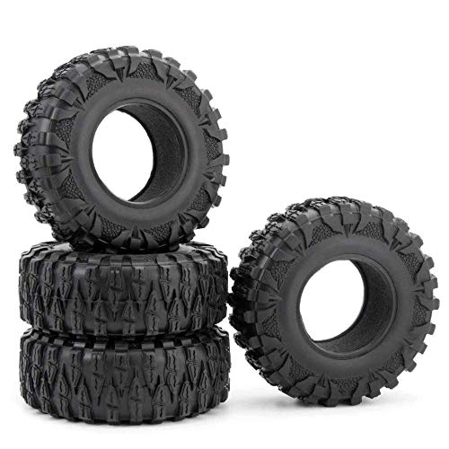 RCLIONS 4 Stück 5,6 cm 120 mm RC Gummiradreifen mit Schaumstoffeinlage für 1/10 RC Crawler Car Axial Wraith 90018 RCLIONS 4 Stück 5,6 cm 120 mm RC Gummiradreifen mit Schaumstoffeinlage für 1/10 RC Crawler Car Axial Wraith 90018 von RCLIONS