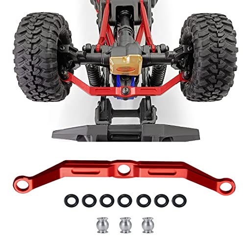 RCLIONS Aluminium-Lenkglied für TRX4M RC Crawler Car Upgrades (rot) von RCLIONS