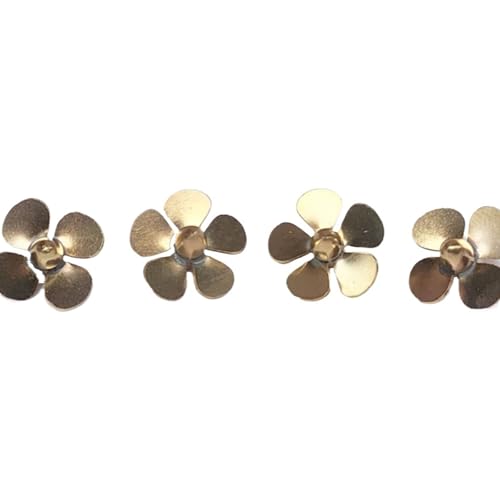 1/350 Messing Propeller Für RC Kriegsschiff Modelle Missouri Oder Bismarck Scale Upgrade Teile Löttechnik Metallpropeller Für Realistische Schiffsmodellierung(1/350 Missouri Powder) von RCXCLXLH