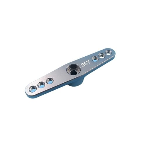 25T-Metall-Servoarm Für RC-Boot – 47mm-Dauerhafte Steuerungsarm Für RC-Modelle, Geeignet Für Standard-Digital-Servos(Gray) von RCXCLXLH