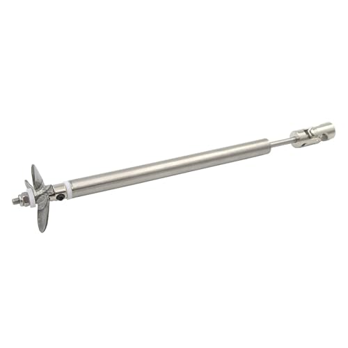 3mm Edelstahl-Antriebswellen-Satz Für RC-Boote - Mit 32mm 3-Blatt-Metallpropeller Und Universalgelenk Für Angelfahrzeuge, Modellschiffe Und Bait-Boote(2.30mm,20CM/15CM) von RCXCLXLH