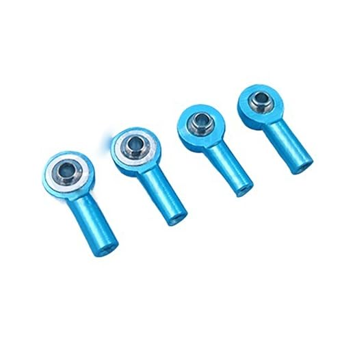 4 STK. M2-Metall-Kugelkopfstifte Für RC-Modelle – Pushrod-Verbindungen, Lenkung Und Fahrwerk(Blue) von RCXCLXLH