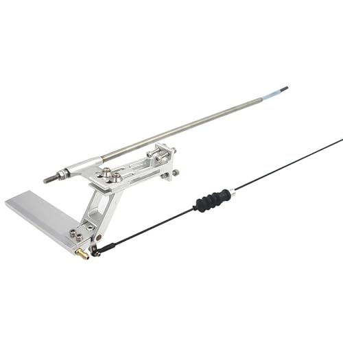 4mm Integriertes Flex-Wellen-System Mit Ruder Für RC-Boote – Kompatibel Mit Bajonett- Und M4-Propellern, Inkl. Wellenhalterung(for Threaded Paddles) von RCXCLXLH