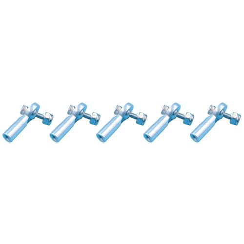 5 STÜCKE M3 RC Modell Kugelgelenk Stangenende 22mm Metall Verknüpfung Kopf Mit 2,5mm Mittelloch Rechtsgewinde von RCXCLXLH