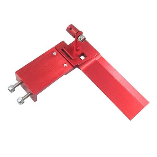75mm Wasseraufnahme-Steuerruder Aus CNC-Aluminium (Rot) Für RC-Brushless-Speedboote Unter 65cm – 4mm Blattstärke von RCXCLXLH