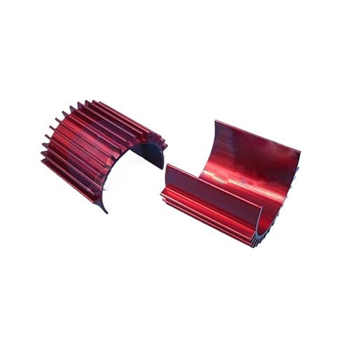 Aluminiumlegierung-Motor-Kühler Für 380/385/390/395-Motoren – Kühlkörper Für RC-Autos Und Boote(Red) von RCXCLXLH