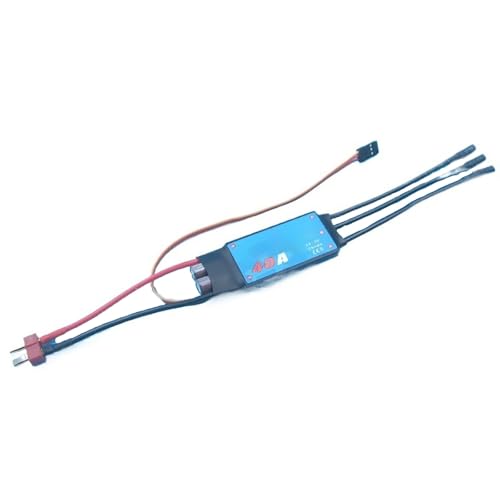 Bidirektionaler 40A Brushless-ESC Für RC-Boote - 2-6S LiPo - 5V/3A BEC - Kompatibel Mit Autos Und Unterwasserantrieben(with T Plug) von RCXCLXLH
