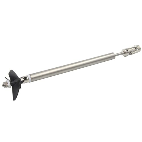 Edelstahl-Antriebswellensatz 3mm Für RC-Boote - 3-Blatt-Nylonpropeller 32mm, Kreuzgelenk & Flanschlager - Modellschiff-Selbstbau(3.17mm,10CM/05CM) von RCXCLXLH